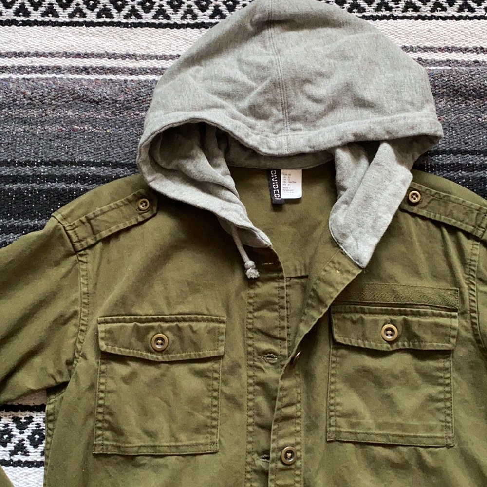 Hooded Utility Jacket - Picture 2 of 2